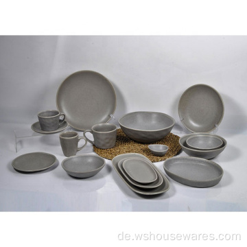 16 PCs Dinner Set Pakistan Festes Farbgeschirr warfelt